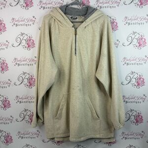 Pavo sweater vintage hoodie cream white Beige Hooded Pullover